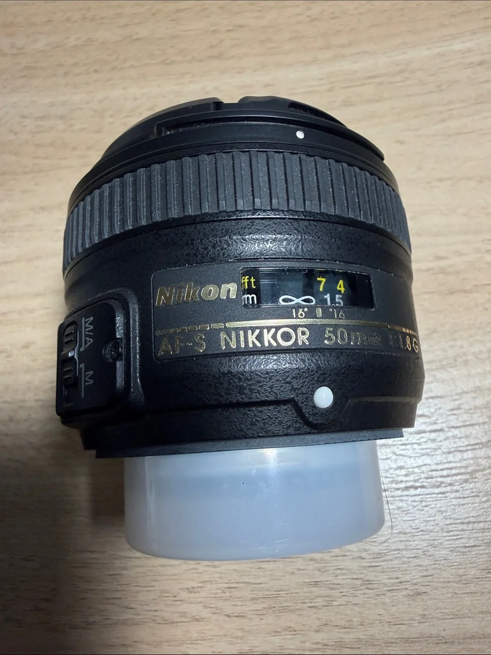 Nikon 50mm AF-S NIKKOR Prime Lens — Black